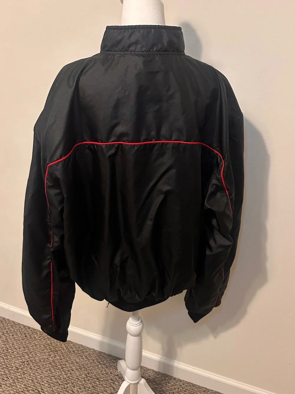 Holloway Chevrolet Daytona 500 Racing Black Jacket with Red Piping Size XXL